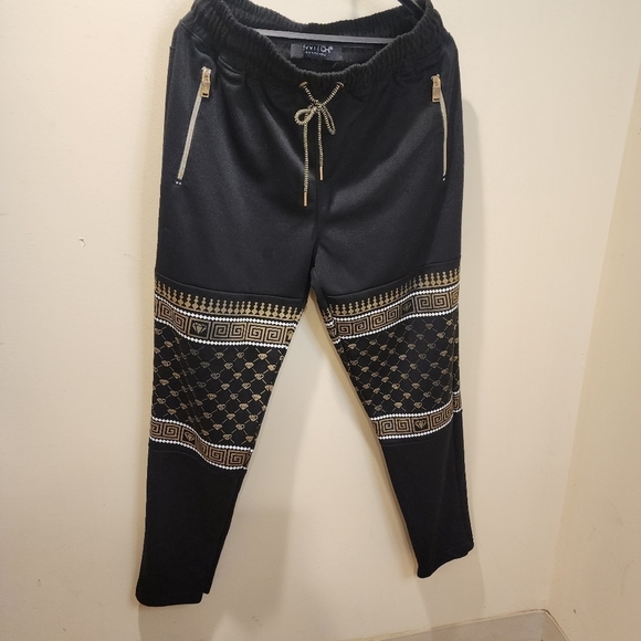 Switch Remarkable men's Black and golden sweatpants size XL - Picture 7 of 12